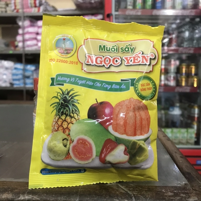 Muối chấm hảo hảo chấm hoa quả , thịt luộc siêu ngon