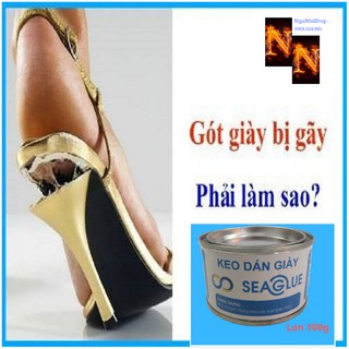 Keo Dán Giày Cao Gót Seaglue 100gr Trong Suốt,Bám Dính Tốt