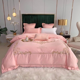 Bộ Chăn Ga Và Vỏ Gối - Lụa Hoàng Gia Floral Mẫu Mới Nhất 2020