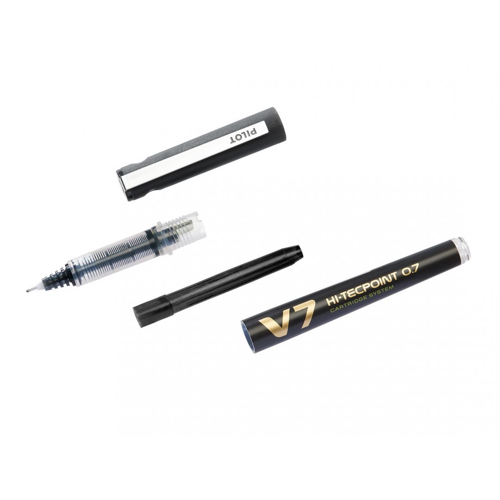 Bút Mực Nước Pilot Hi-Tech V7 Cartridge System BXC-V7-BG/BGD