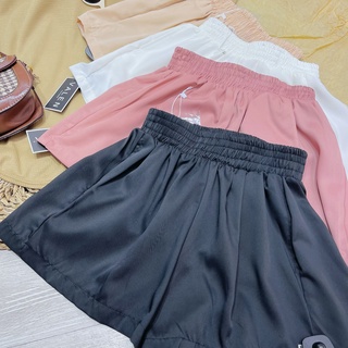 Quần short lụa cạp chun - Freesize ( 4761 )