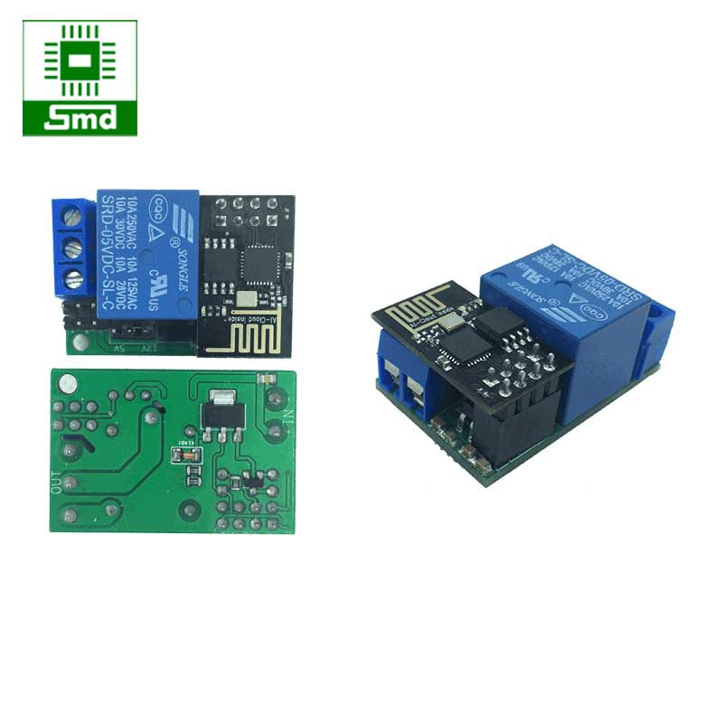 Mạch Wifi esp 8266 Điều khiển relay kết nối DHT11 Đo theo dõi thống kê nhiệt độ độ ẩm điều khiển Relay có app Androi