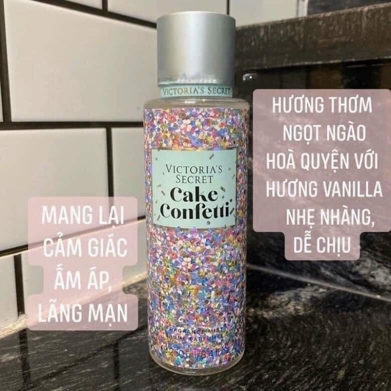 Body mist Victoria Secret hàng chính hãng đủ tem mac | Thế Giới Skin Care