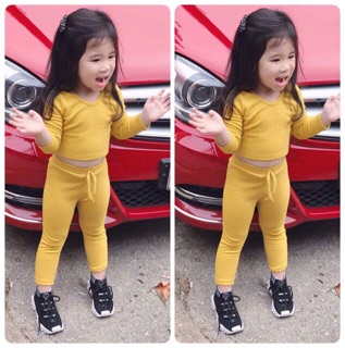 Bộ thể thao cho bé gái
