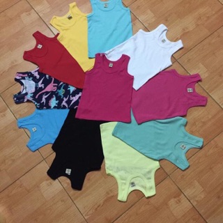 Combo Áo ba lỗ cho bé trai và gái