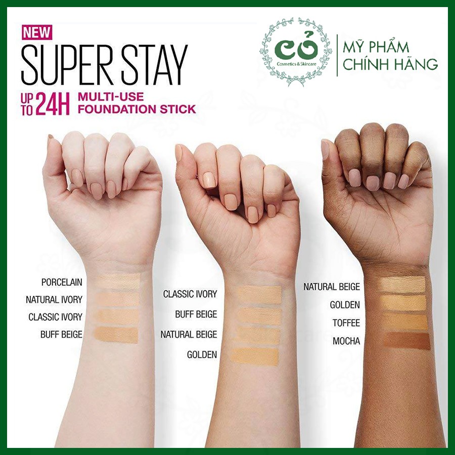 Kem Nền Lâu Trôi Maybelline SuperStay 24H Full Coverage 30ml