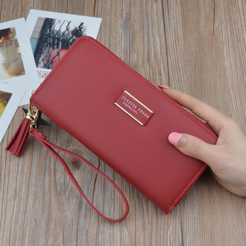Ví nữ dài đẹp đựng tiền cầm tay nhiều ngăn thời trang cao cấp VD94