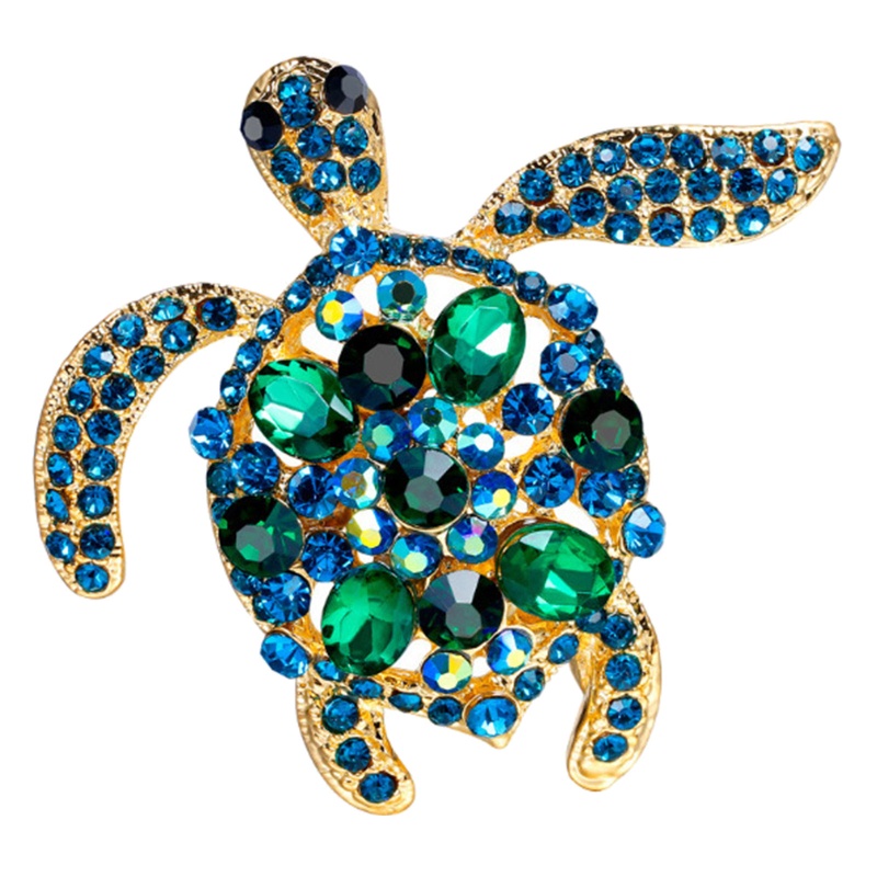 Ghim Cài Áo Hình Rùa Con Dễ Thương Dành Cho Nữ