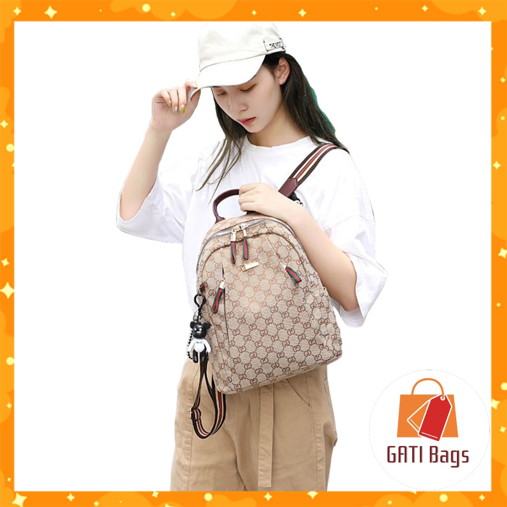 Balo Thời Trang Nữ 𝐅𝐑𝐄𝐄 𝐒𝐇𝐈𝐏 Balo Nữ Chất Vải Oxford Chống Nước Cao Cấp Kết Hợp Túi Đeo Chéo (BLN-77)
