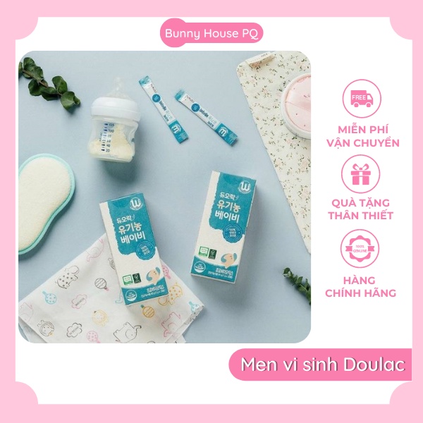 Men Uống Doulac Organic Giúp Bé Ăn Ngon, Tiêu Hóa Tốt Hàn Quốc - Hàng Air MB8