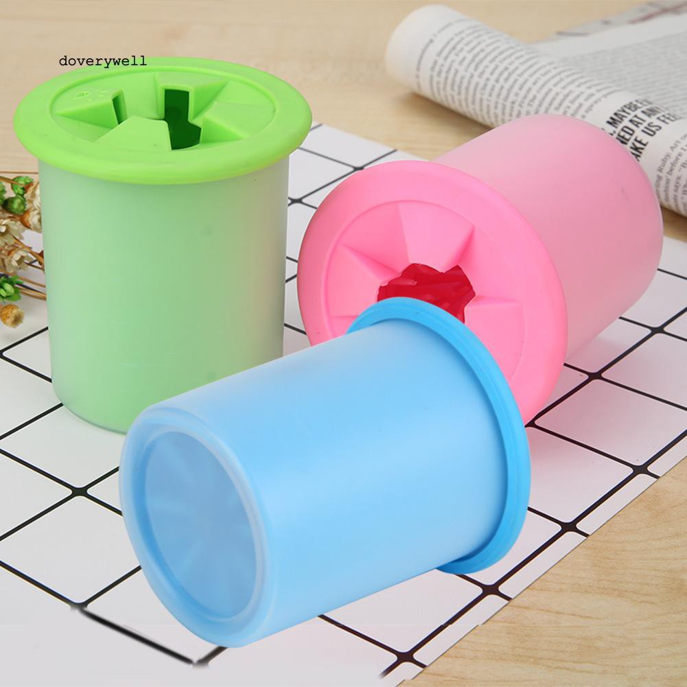 Cốc silicon rửa chân tiện lợi cho thú cưng