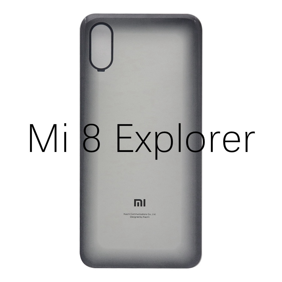 Ốp điện thoại kính cường lực bảo vệ mặt lưng cho Xiaomi Mi8 Lite Mi8 Se Mi 8se 8 Lite