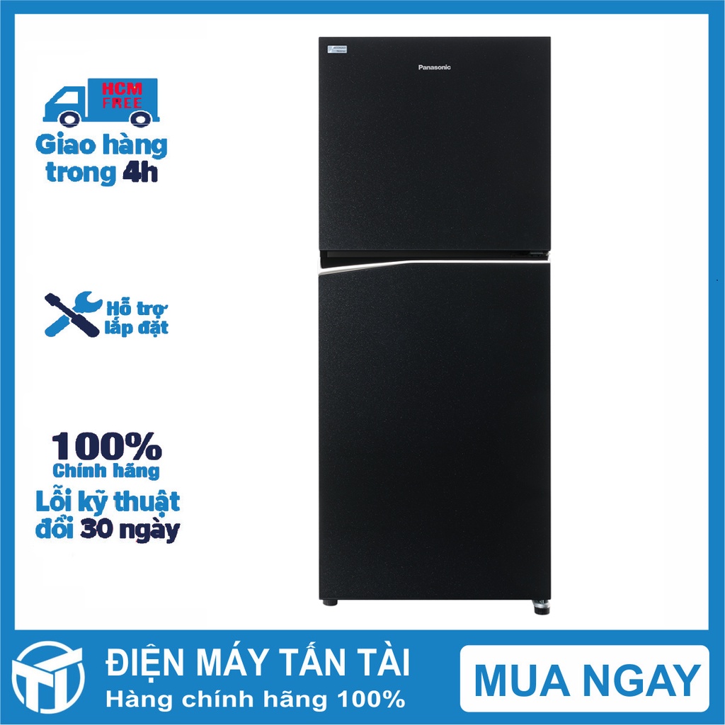 Tủ lạnh Panasonic Inverter 268 lít NR-BL300GKVN - Kháng khuẩn Ag Clean với tinh thể bạc Ag+, Miễn phí giao hàng HCM.