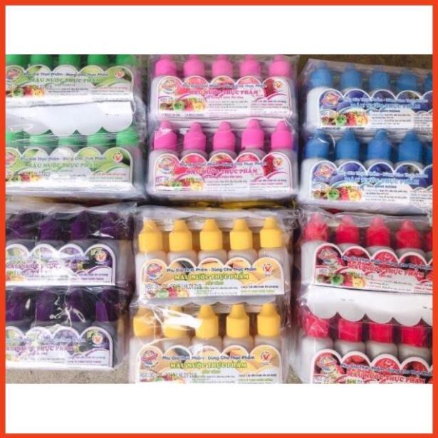 Màu thực phẩm . Làm bánh làm phẩm màu.