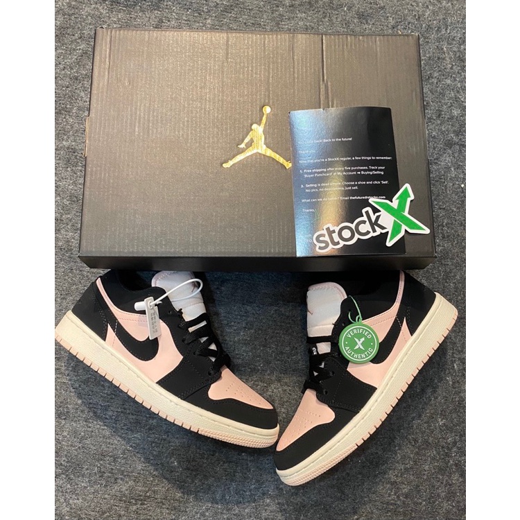 💞 Giày Sneaker Air Jodan thấp cổ hồng đen | BigBuy360 - bigbuy360.vn