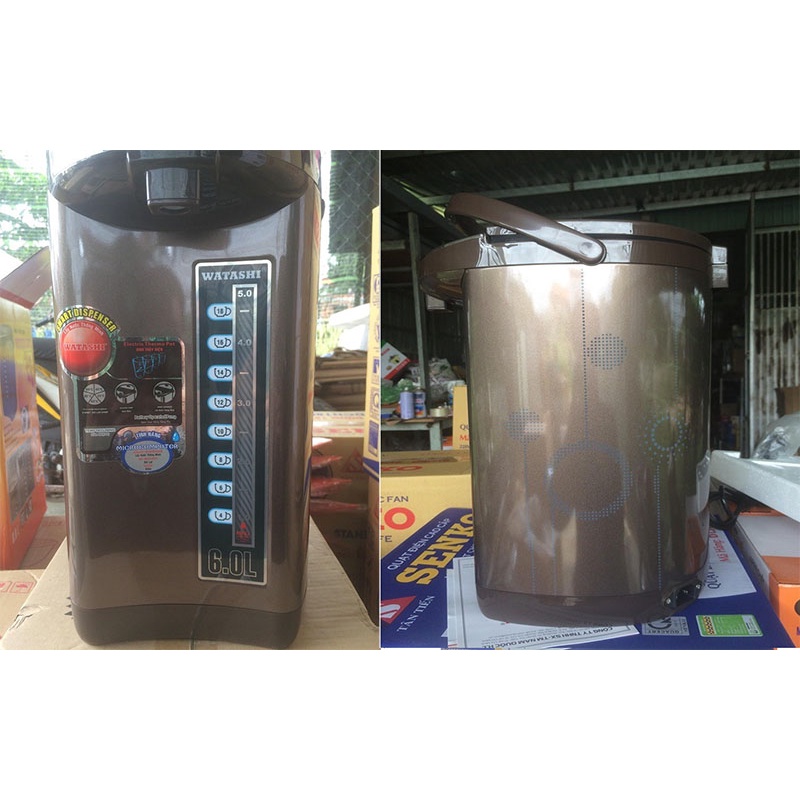 Bình thủy điện Watashi BDN6L-WA01 - Hàng chính hãng