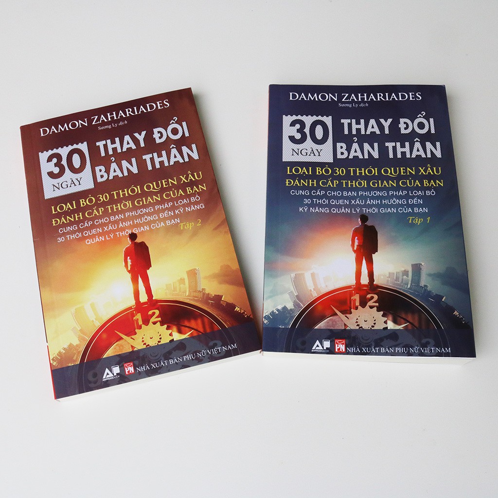 Sách - 30 Ngày Thay Đổi Bản Thân - Loại Bỏ 30 Thói Quen Xấu Đánh Cắp Thời Gian Của Bạn - Tập 1 - An Phước Books