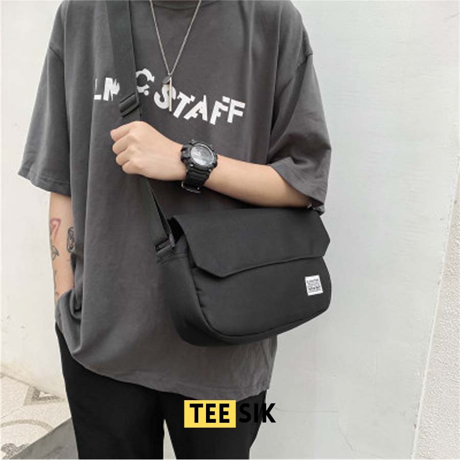 Túi đeo chéo Nam & Nữ TEE SIK phong cách Unisex  Túi đeo chéo hộp thư Messenger 6 ngăn siêu tiện dụng | TS11 | BigBuy360 - bigbuy360.vn