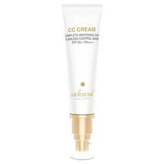 Kem Dưỡng Trắng Da Trang Điểm Chống Nắng Sakura CC Cream