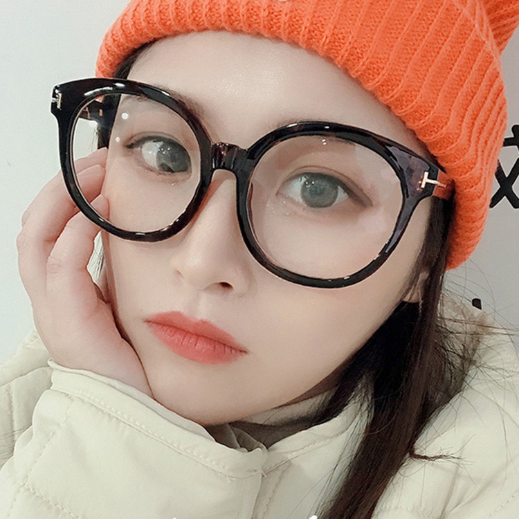 Kính râm Samjune thiết kế gọng tròn phong cách Retro xinh xắn cho nam nữ