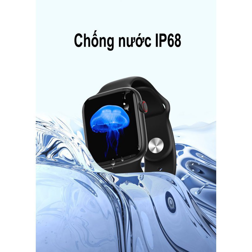 Đồng Hồ Thông Minh J9 Max Series 6 Kiểu dáng Apple Watch, Lắp sim nghe gọi độc lập 2 chiều, Theo dõi nhịp tim, huyết áp