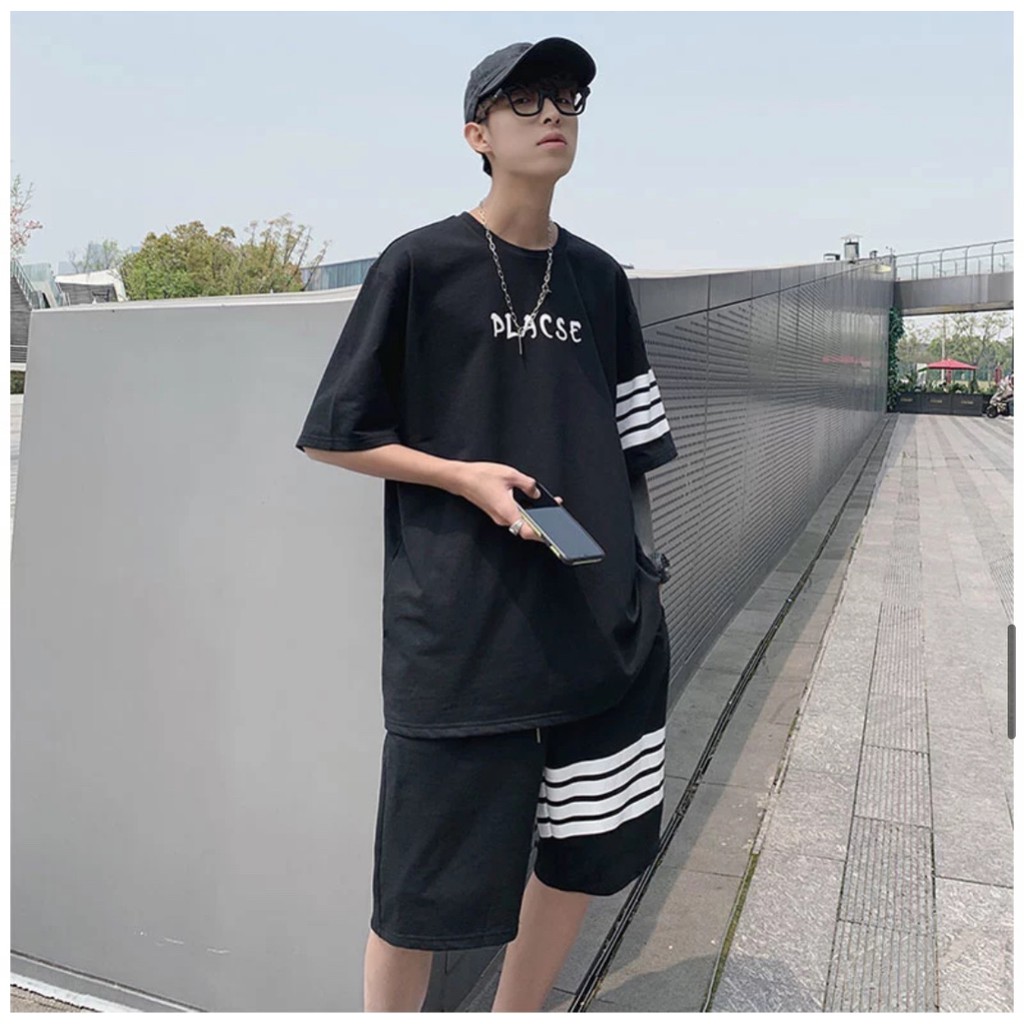 Bộ Thể Thao nam ⚡️ XẢ KHO ⚡️ Nguyên Sét 3 sọc tay unisex - đồ mặc ở nhà BTT4X