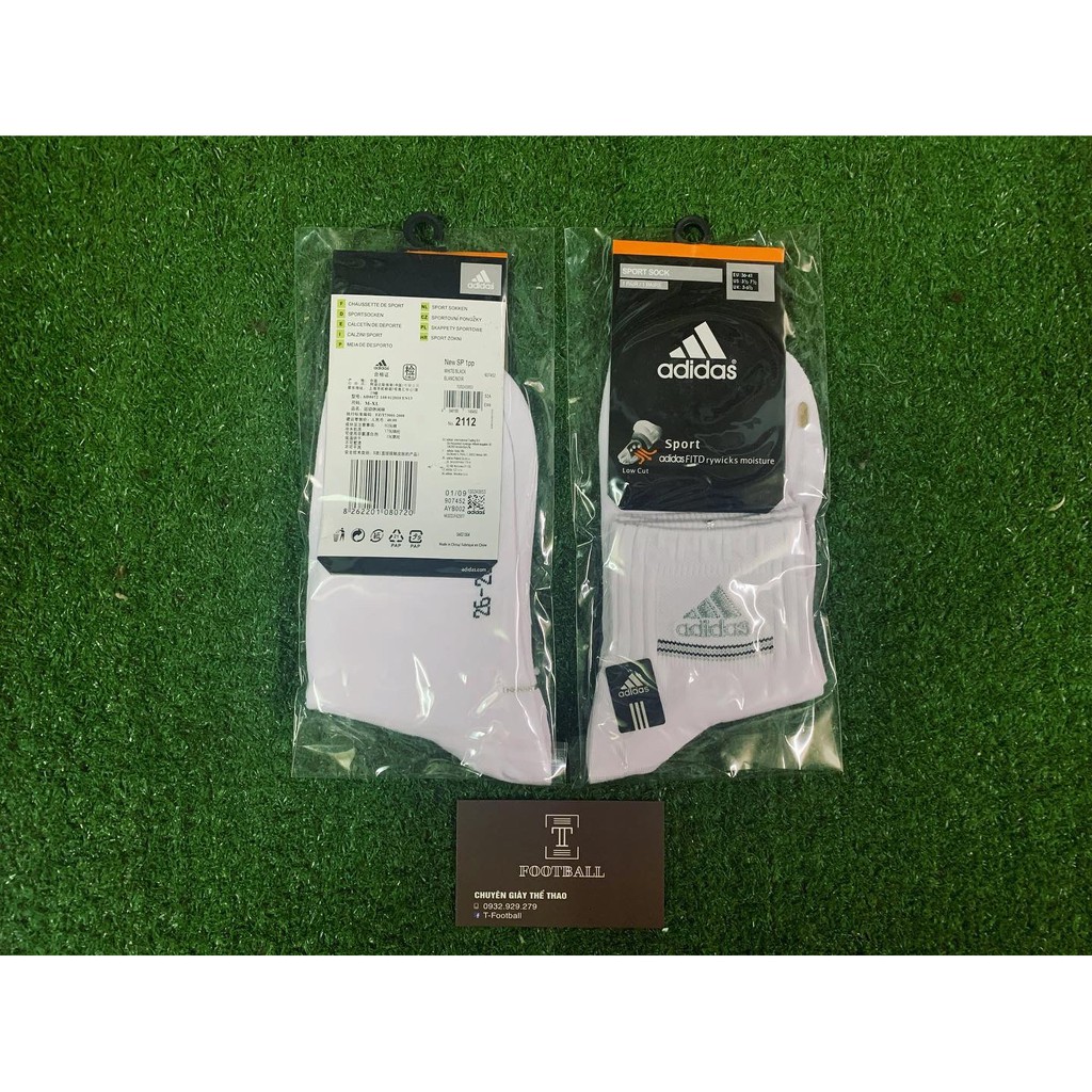 [ KHO SỈ TẤT DỆT KIM ] Vớ Cổ Cao Mẫu A Di Das ( Trắng , Đen , Xám ) - Loại 1 cực chất