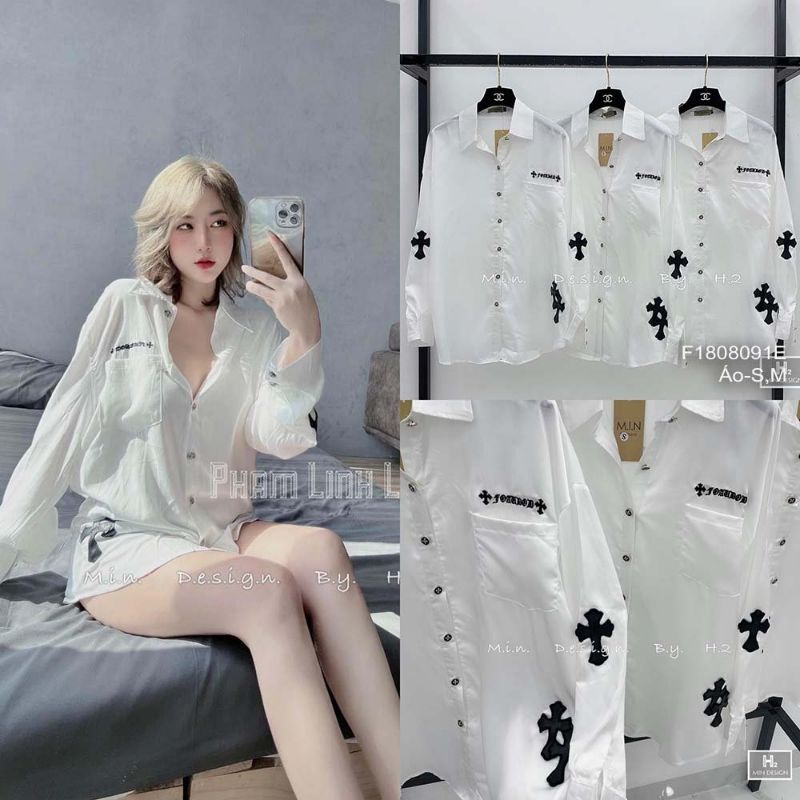 Áo nỉ tàu tay dài in hình Chuột đáng yêu 1011