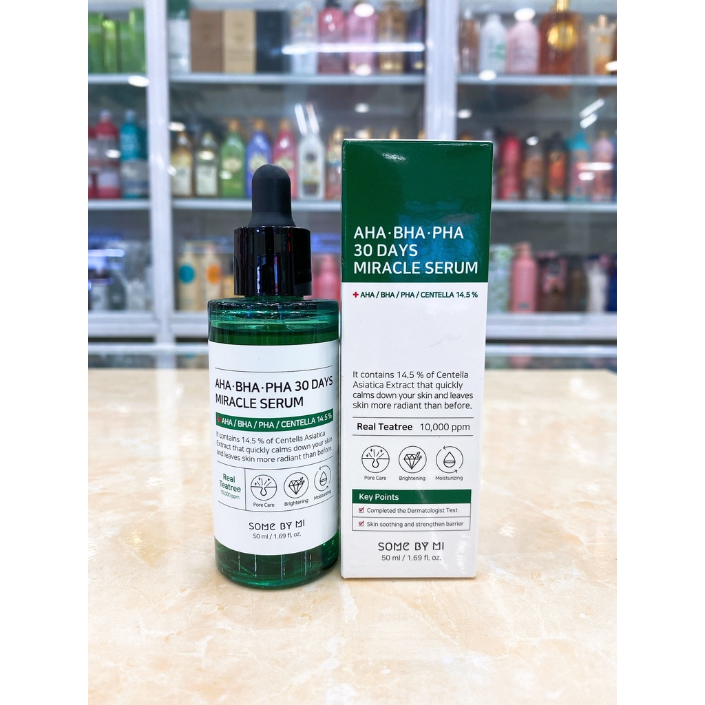 Serum Dưỡng Da Dùng Cho Da Mụn Some By Mi AHA-BHA-PHA 30 Days Miracle Hàn Quốc 50ml