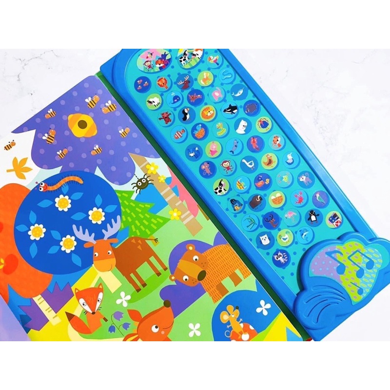 Sách Âm Thanh Cho Bé 50 Nút - My First Look and Find Sound book