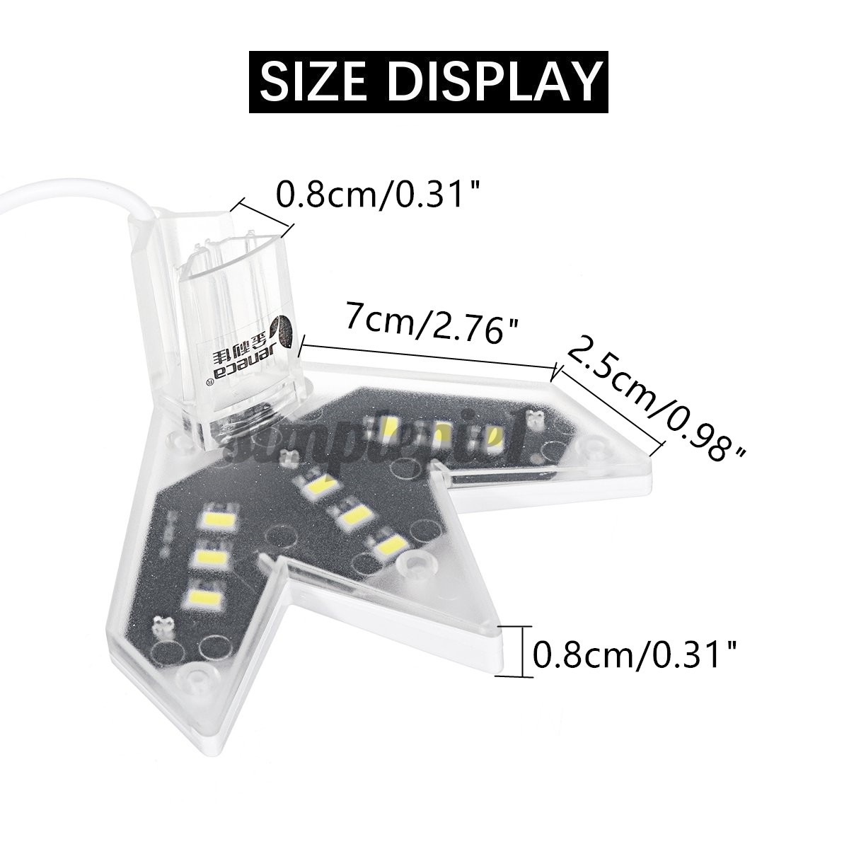 Đèn Led Mini Kẹp Bể Cá 4w