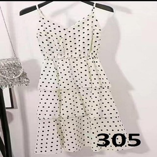 ĐẦM THUN CHẤM BI 3 TẦNG TRẺ TRUNG-305