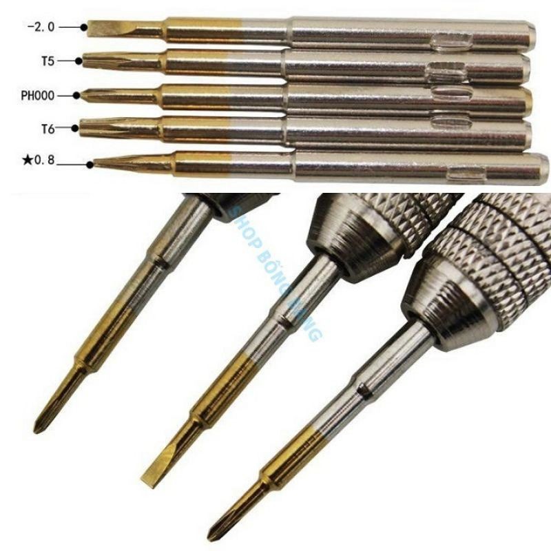 Bộ tua vít 5 đầu sửa chữa điện thoại đa năng cao cấp - DMA store