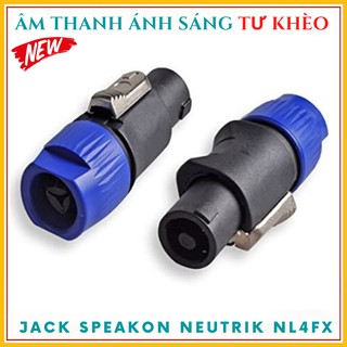 Combo 2 jack loa speakon neutrik NL4FX cao cấp
