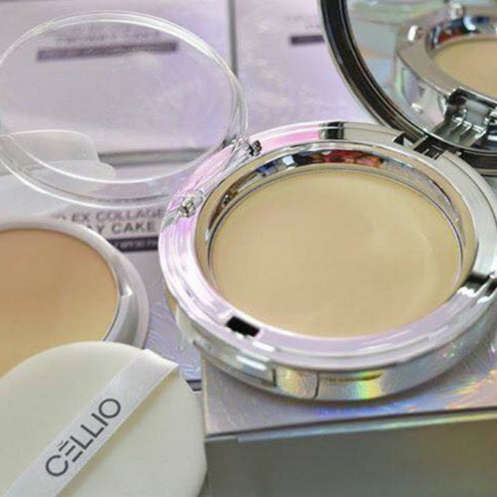 Phấn phủ 💋FREESHIP💋 Phấn phủ Cellio Ex Collagen twoway cake | BigBuy360 - bigbuy360.vn