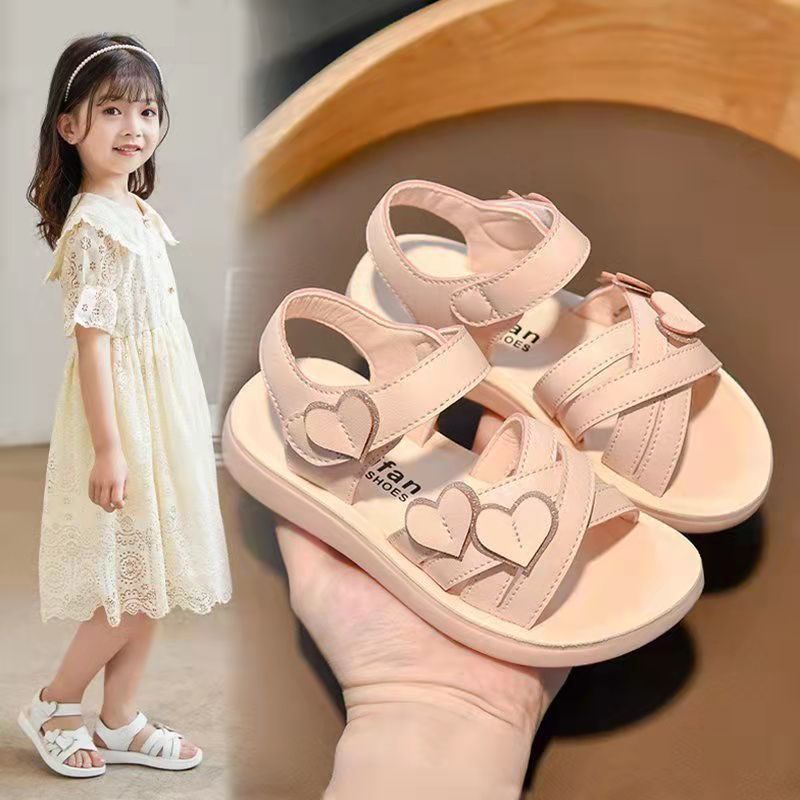 Xăng đan Công Chúa Mùa Hè Phong Cách Phương Tây Mới Cho Bé Gái 2022