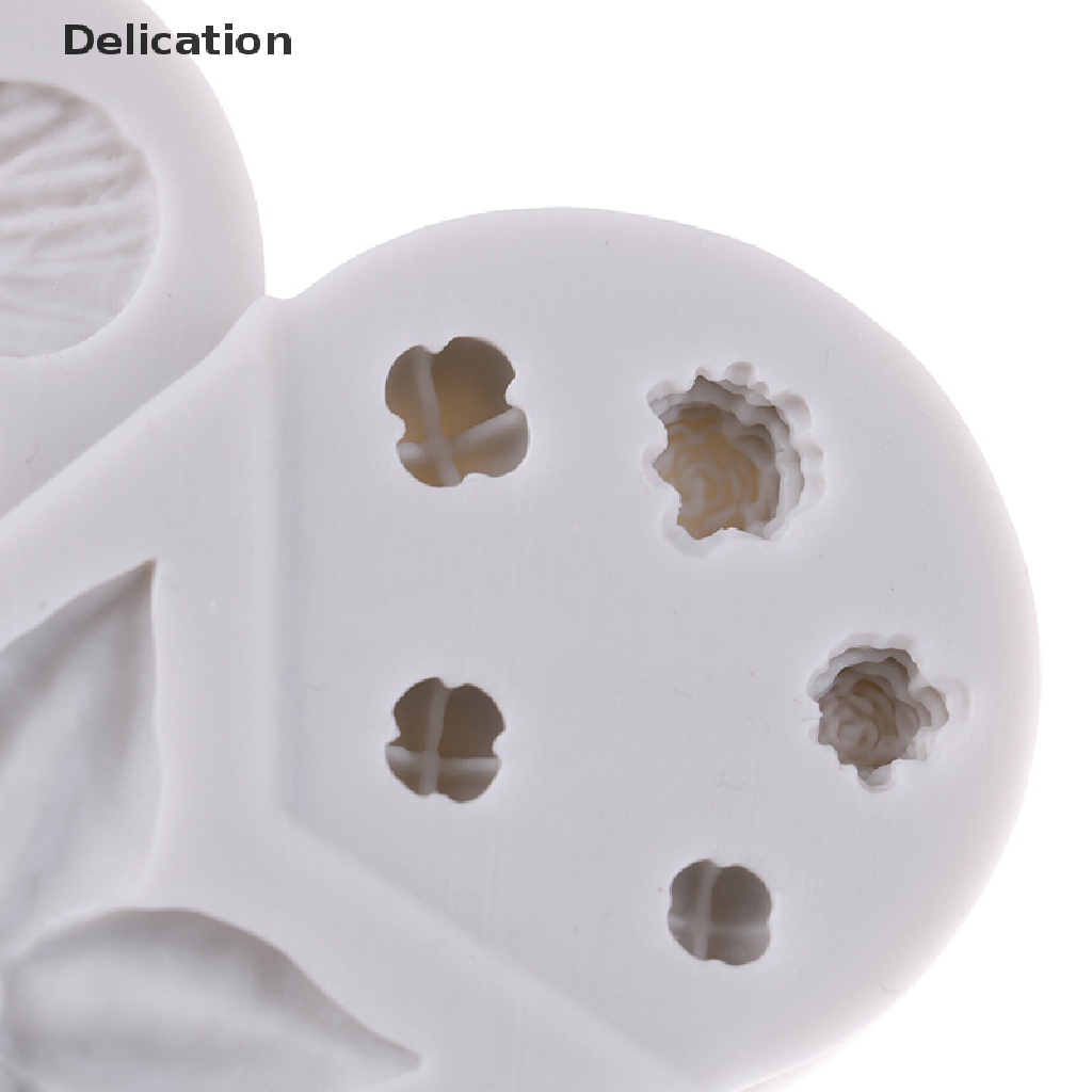 Khuôn silicone tạo hình hoa trang trí bánh