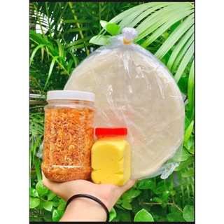 Combo 500g bánh tráng +200g hành phi+100g bơ