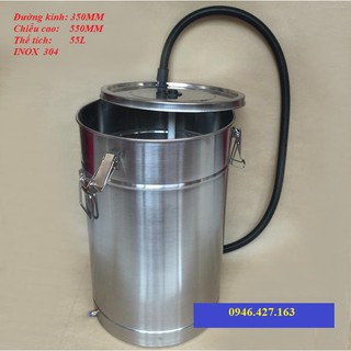Máy phun sơn tĩnh điện thùng bột xôi sơn tĩnh điện, thùng đựng bột sơn, thùng cung cấp bột sơn tĩnh điện
