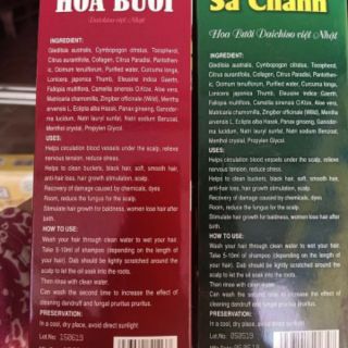 Dầu Gội Thảo Dược Bồ Kết Sả Chanh