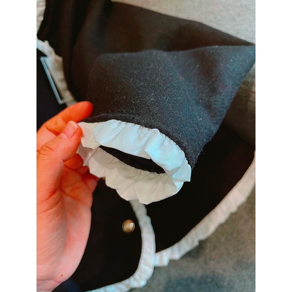 Thanh lý áo dạ hai màu đỏ và đen , chất vải dạ cao cấp