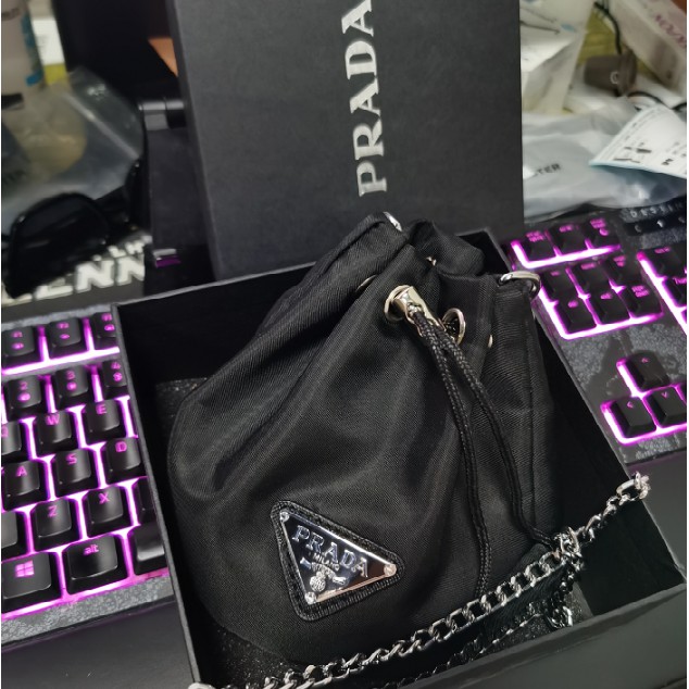 Túi Đeo Chéo Kích Thước Nhỏ Dây Rút Thời Trang 2020 - 17*14*14cm