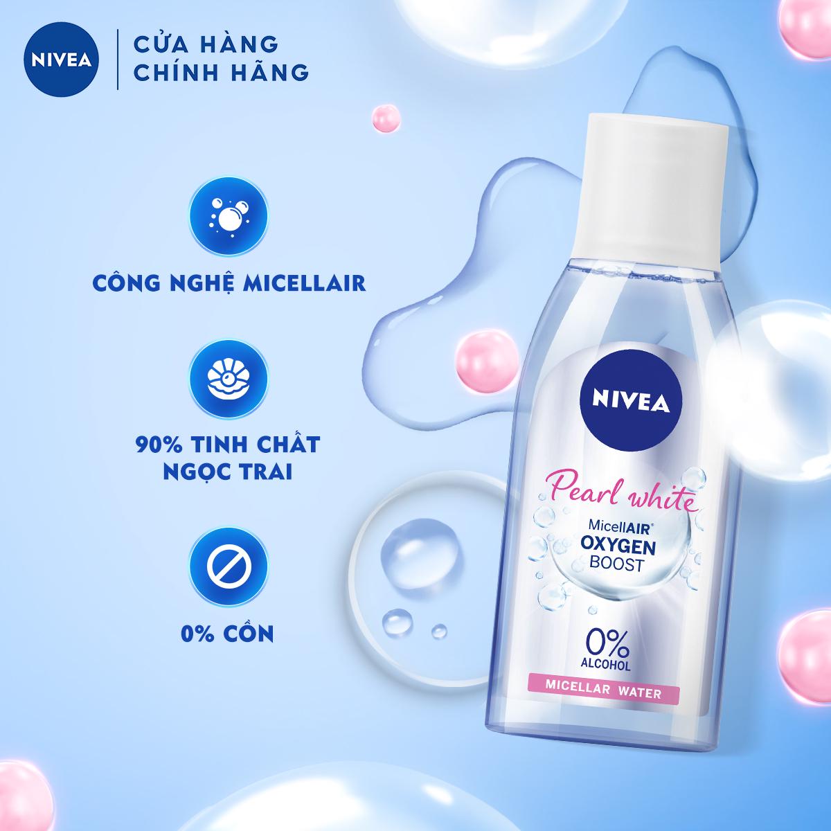 Nước tẩy trang NIVEA tinh chất ngọc trai sáng da Pearl Bright ( 125ml ) 84910