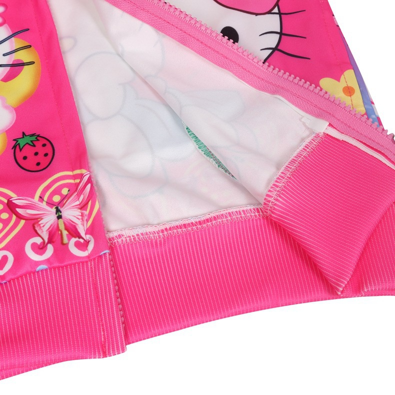 Áo Khoác Hello Kitty Phong Cách Phương Tây Dễ Thương Cho Bé Gái NJHC