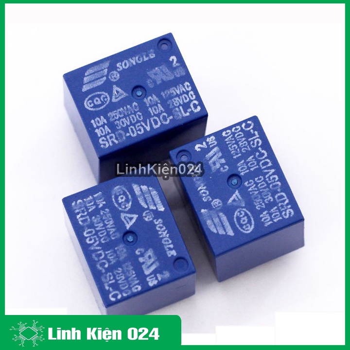 RELAY 10A 5P SRD SONGLE đóng ngắt thiết bị