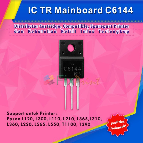 Bảng Mạch Bán Dẫn Tr C6144 Ic C6144 Epson L120