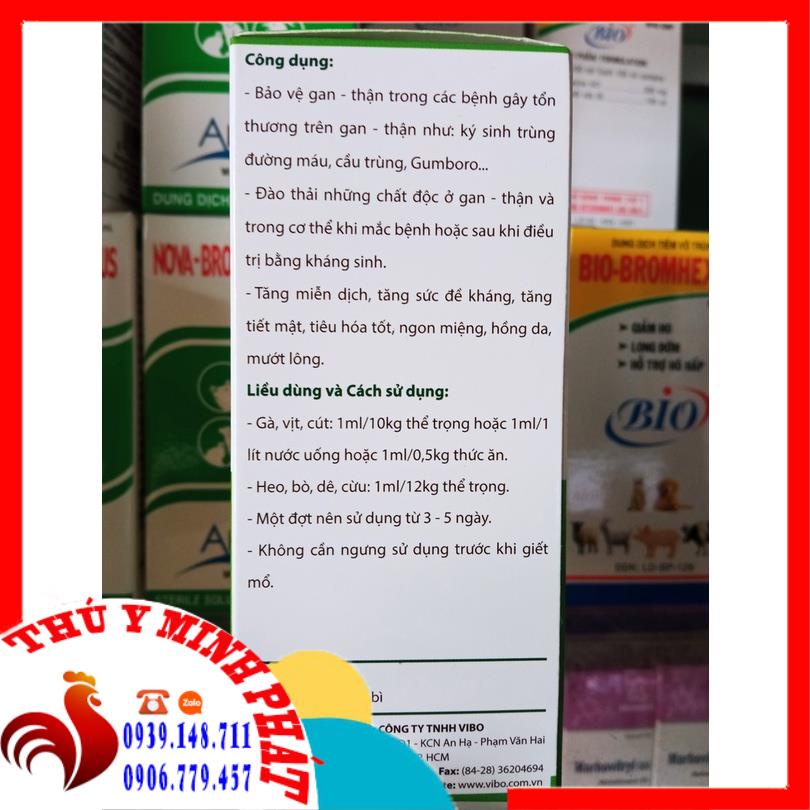 VB LIVO PLUS - GIẢI ĐỘC GAN THẬN, SƯNG THẬN, THANH NHIỆT, MÁT GAN, LỢI MẬT