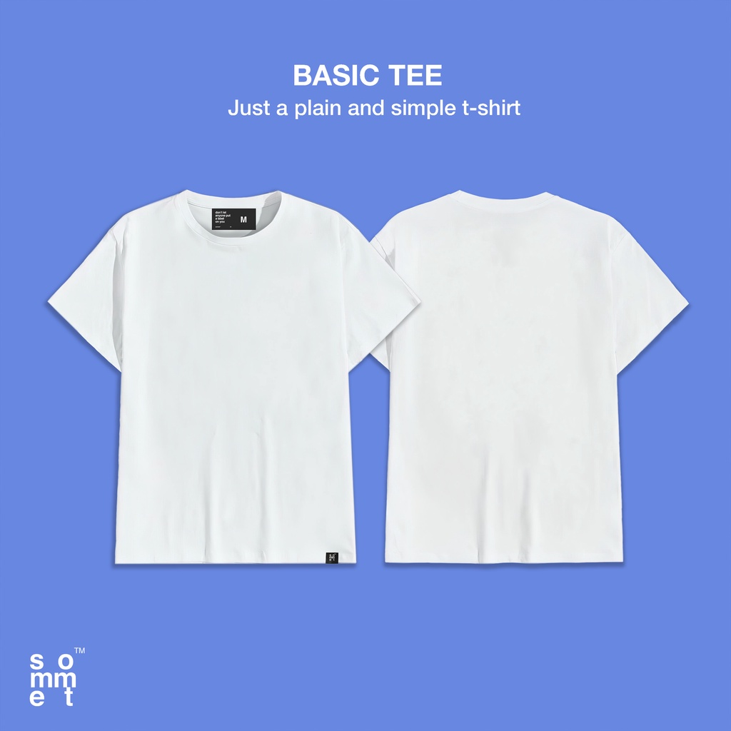 Áo phông trơn basic The Sommet