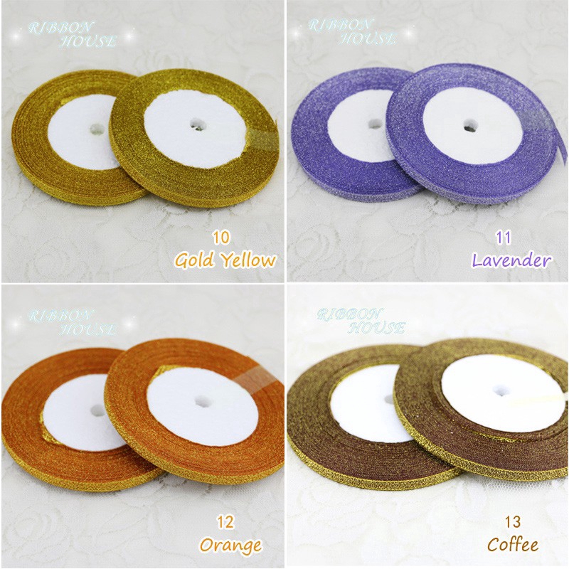 Cuộn Dây Ruy Băng Polyester 6Mm (25Yard) Chất Lượng Cao