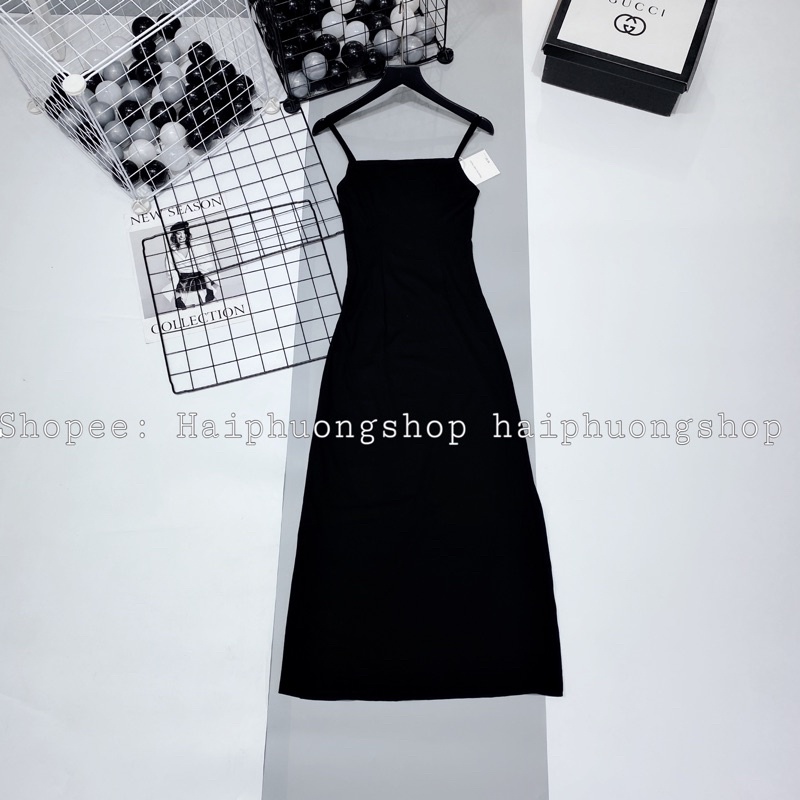 Váy maxi 2 dây dáng dài mã 12